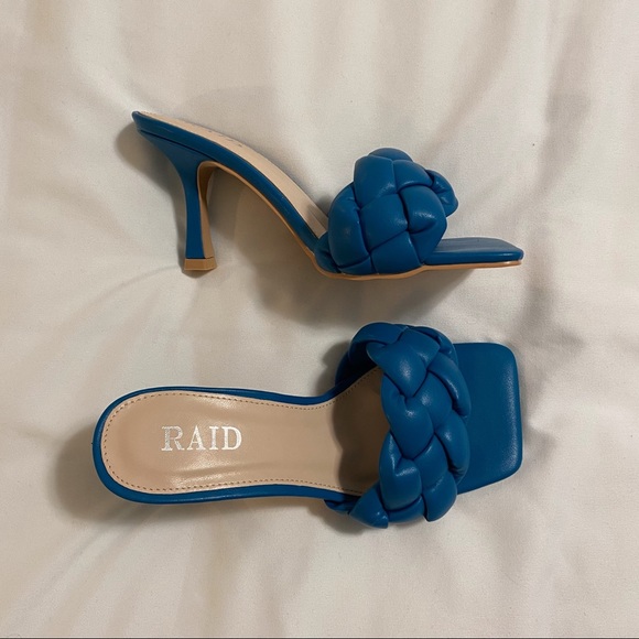 RAID Shoes - Raid blue heels